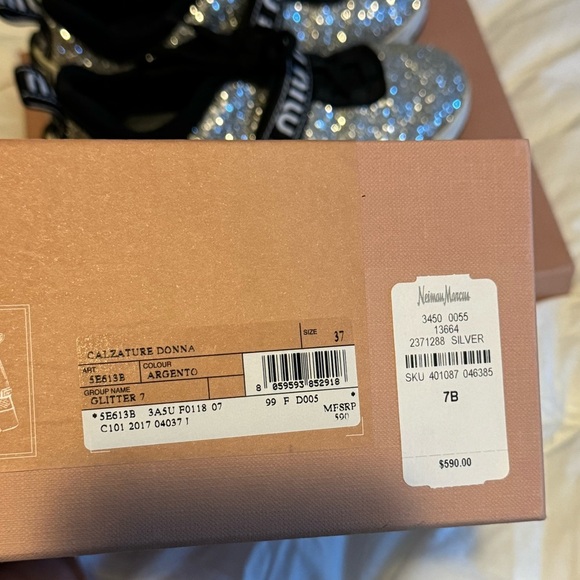 Sparkly miumiu shoes ✨🪩 - Picture 5 of 5